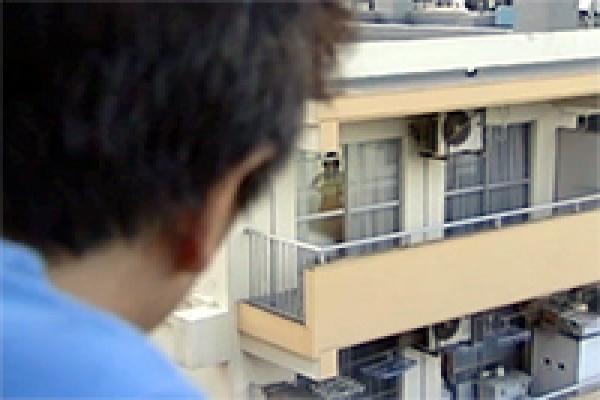 Dirty Japanese Stalker Spying On Teen Neighbors